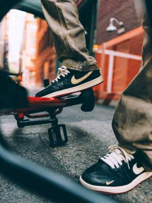 Nikee air jordan 1 low bike x nigel sylvester better with time semi ua