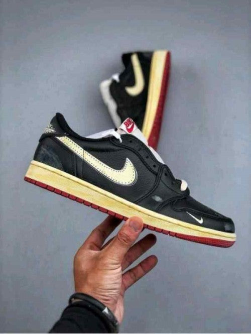 Nikee air jordan 1 low bike x nigel sylvester better with time semi ua