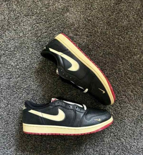 Nikee air jordan 1 low bike x nigel sylvester better with time semi ua