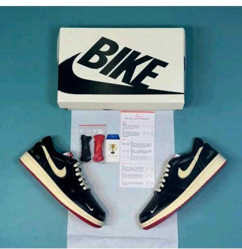 Nikee air jordan 1 low bike x nigel sylvester better with time semi ua