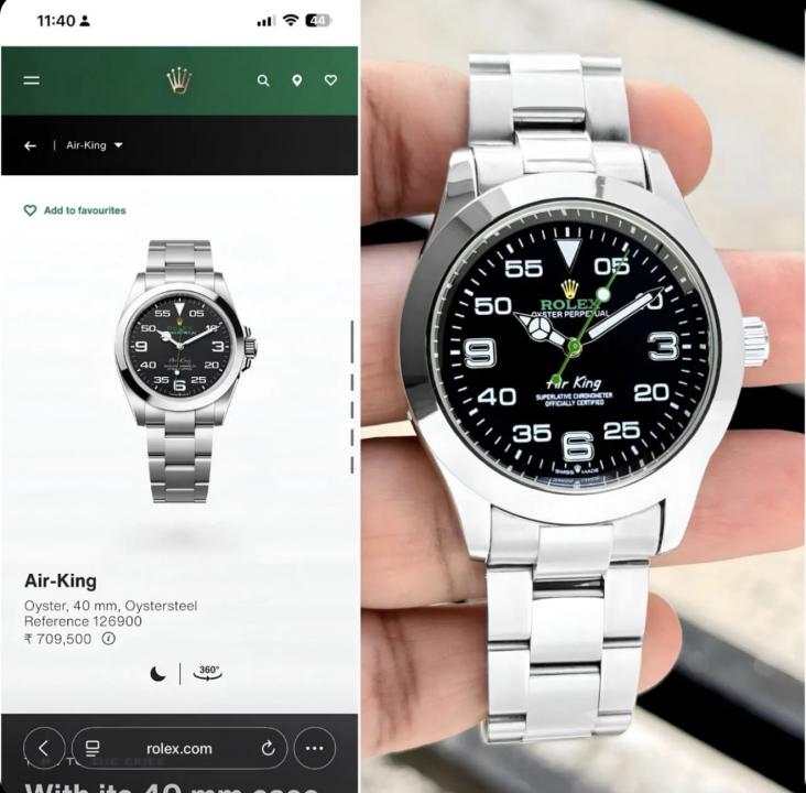 Role x Oyster Air King Quartz