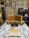 Loui_s Vuitton Pochette Metis Monogram Chain Shoulder Bag (Flower)