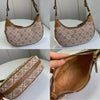 Tory_burch designer shoulder bag with og box slightly damage inside (brown)