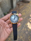 Rad0 Quartz Day Date Black Gold White AT426
