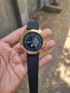 Raado Quartz Day Date Black Gold Black AT426