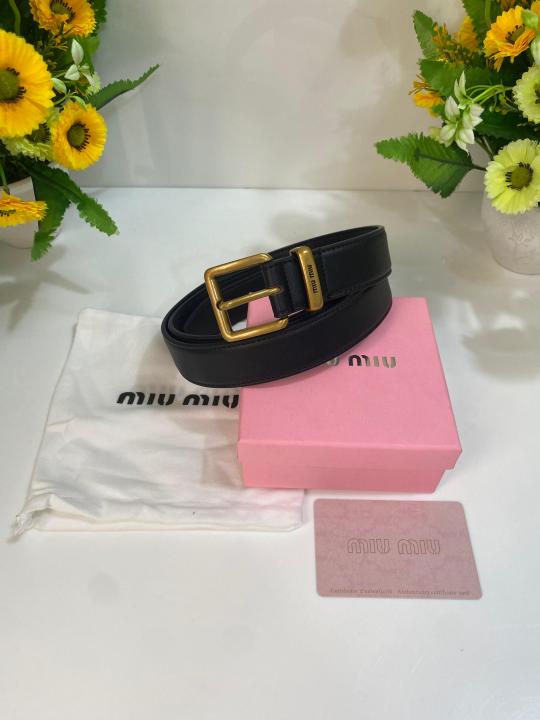 MIU_MIU PREMIUM LADIES BELT WID OG ACCESSORIES 251