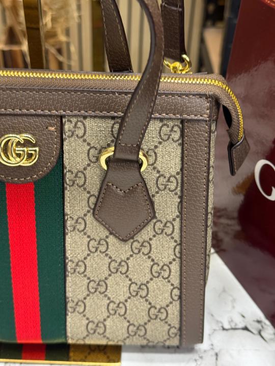 Gucc_i GG Ophidia Premium Monogram Canvas With Double Og Box And Dust Bag (547551)