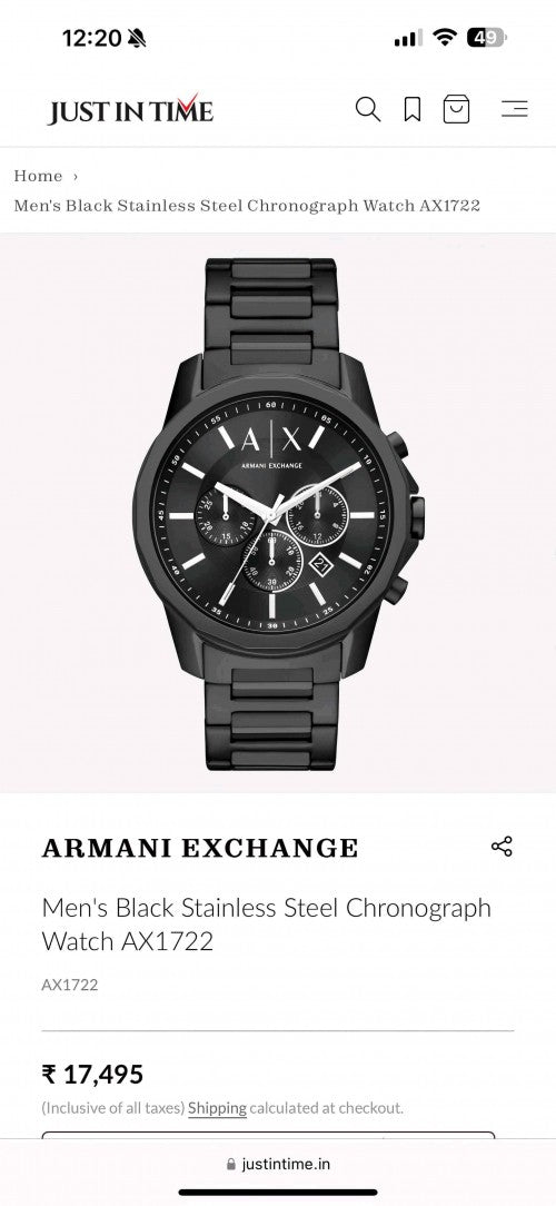 ARMA_ EXCHANGE AX BLACK F195