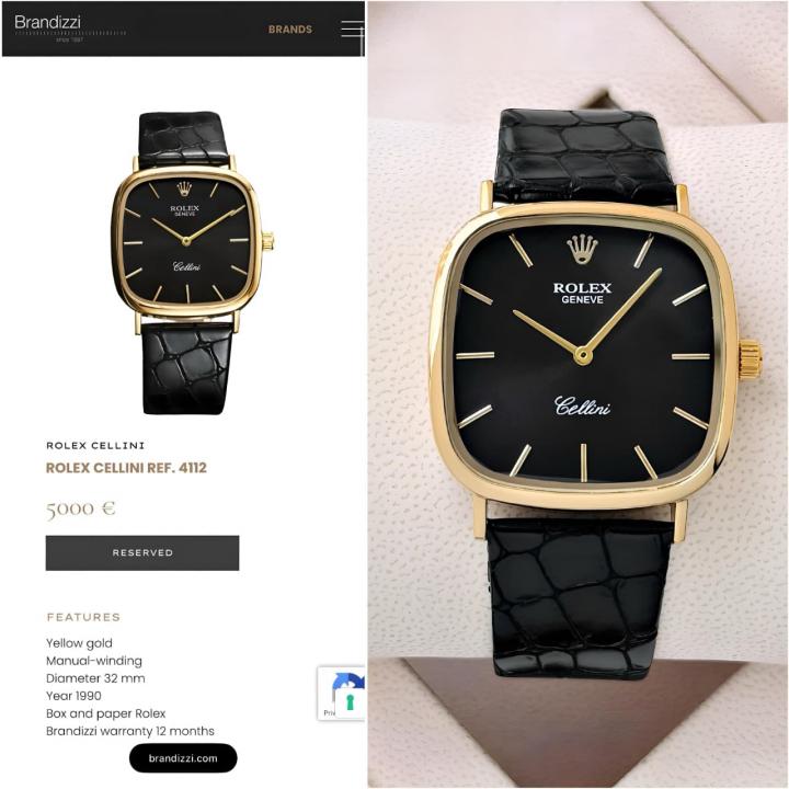Role x Cellini Mens Watch