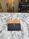 Coac_h Monogram PVC Leather Long Wallet (60017-Black)