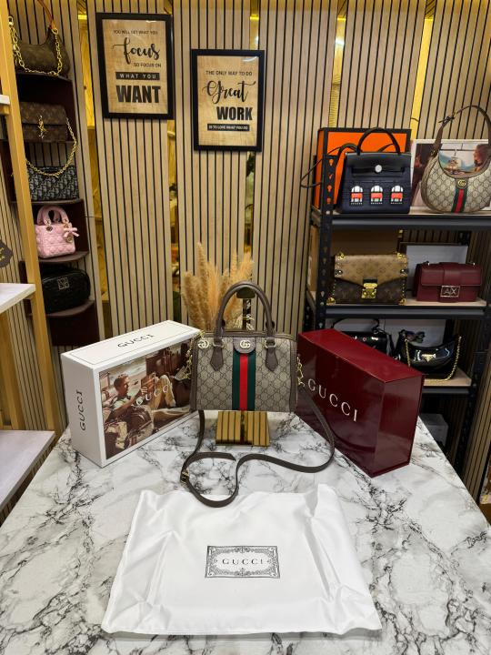 Gucc_i GG Ophidia Supreme Shoulder Bag With Double Og Box And Dust Bag (499688)