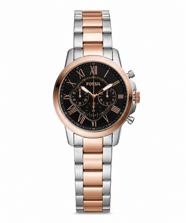 Fossil_Grant_Chronograph_Twotone_Black