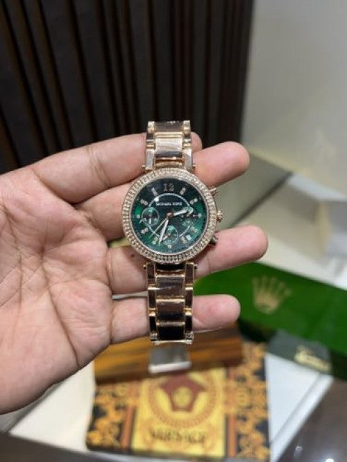 MICHEAL KORS COPPER GREEN