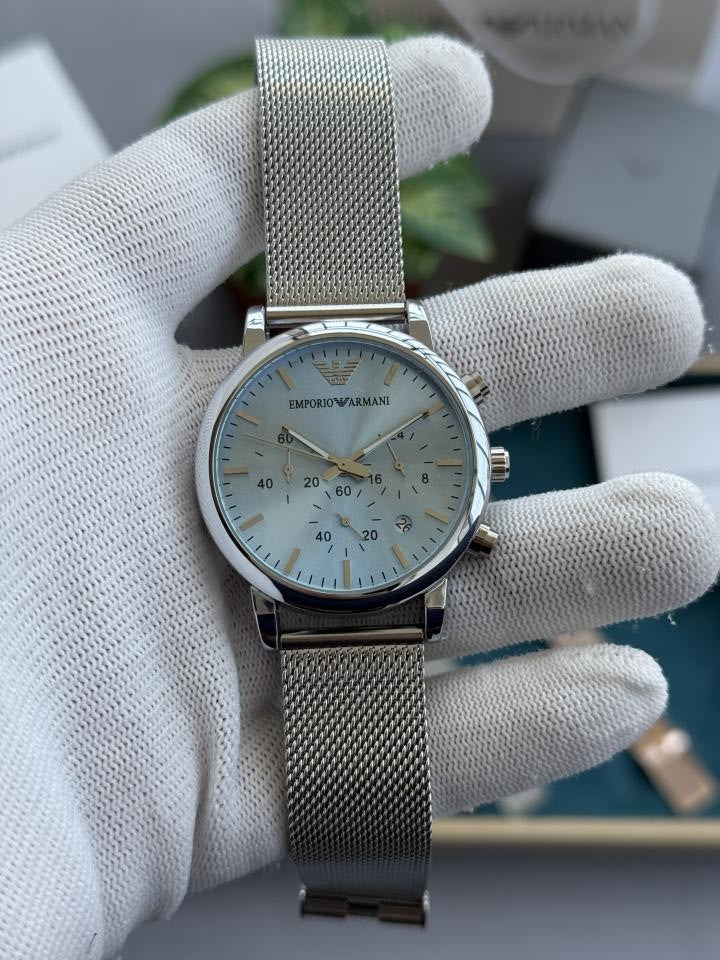 Emporio Arma_i Premium All Chronograph Working Aqua Blue W378