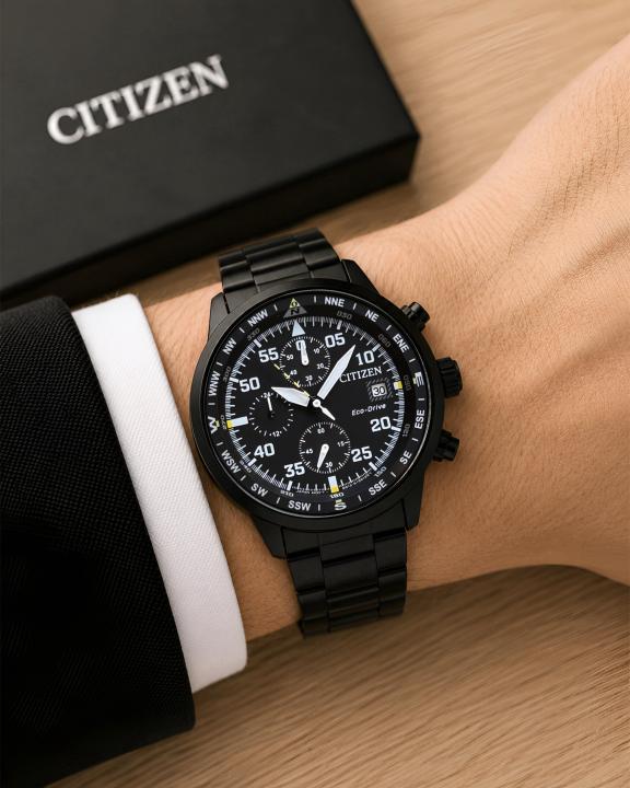 Citizen Eco Drive Chronograph ( All Working ) Fix