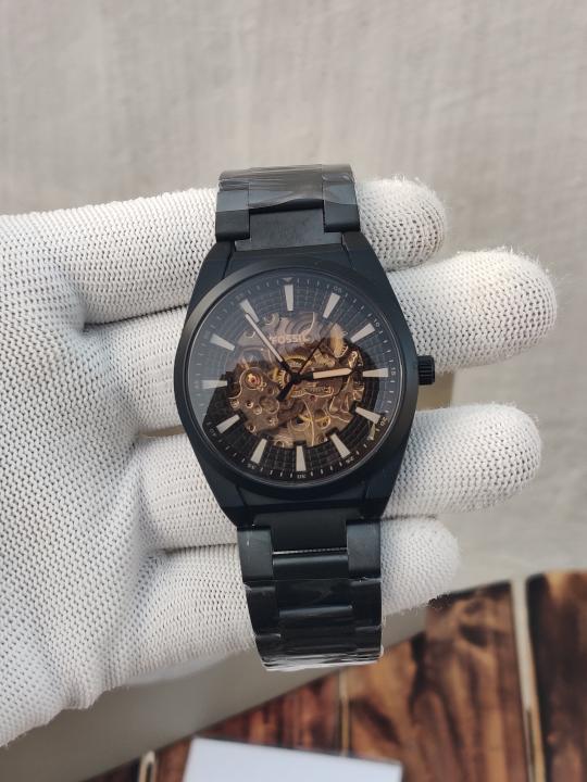FOSSI L EVERETT AUTOMATIC BROWN METAL 344
