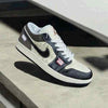 Nikee Air Jordan 1 Low Print Mail Brown