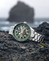 Radd_o Captain Cook HighTech Automatic Silver-Green