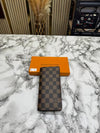 Loui_s Vuitton Premium Quality Damier Wallet With Box (62665) (Coffee)