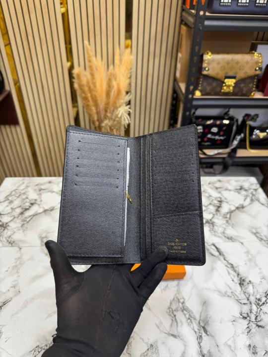 Loui_s Vuitton Premium Quality Wallet With Box (62665) (Ripped-Black)