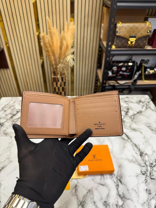 Loui_s Vuitton Monogram Wallet With Box (Brown)