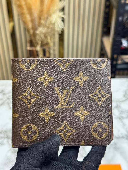 Loui_s Vuitton Monogram Wallet With Box (Brown)