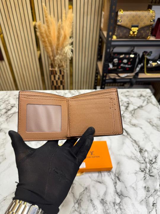 Loui_s Vuitton Monogram Wallet With Box (Brown)