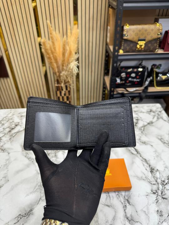 Role_x Bi-fold Leather Wallet With Box (Black-60223)