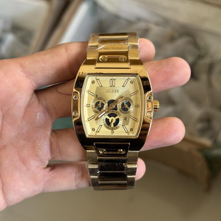 Guess Rectangle Analog Mens watch