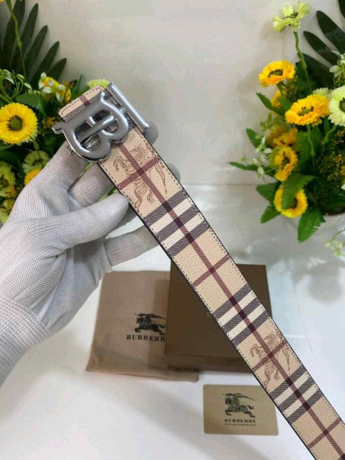 BURBER_Y PREMIUM BELT QUALITY WID OG BOX DUST BAG & CARD 238