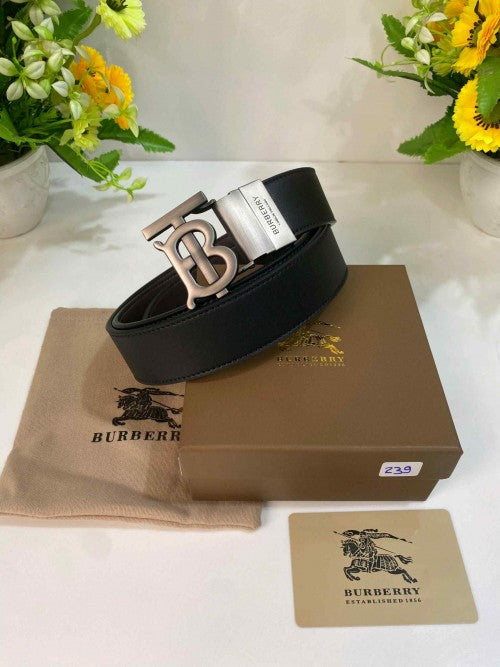 BURBER_Y PREMIUM BELT QUALITY WID OG BOX DUST BAG & CARD 239
