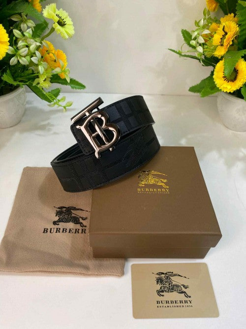 BURBER_Y PREMIUM BELT QUALITY WID OG BOX DUST BAG & CARD 240