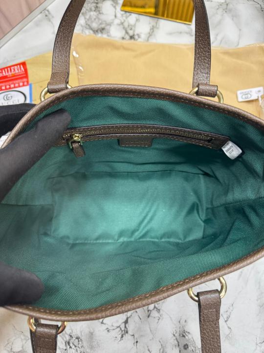 Gucc_i GG Supreme Tote Bag With Double Og Box And Dust Bag (836848)