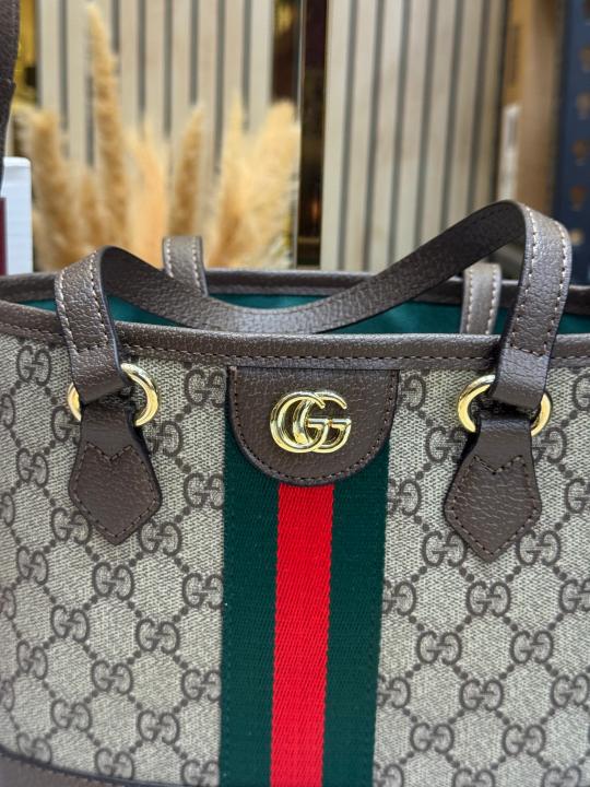 Gucc_i GG Supreme Tote Bag With Double Og Box And Dust Bag (836848)
