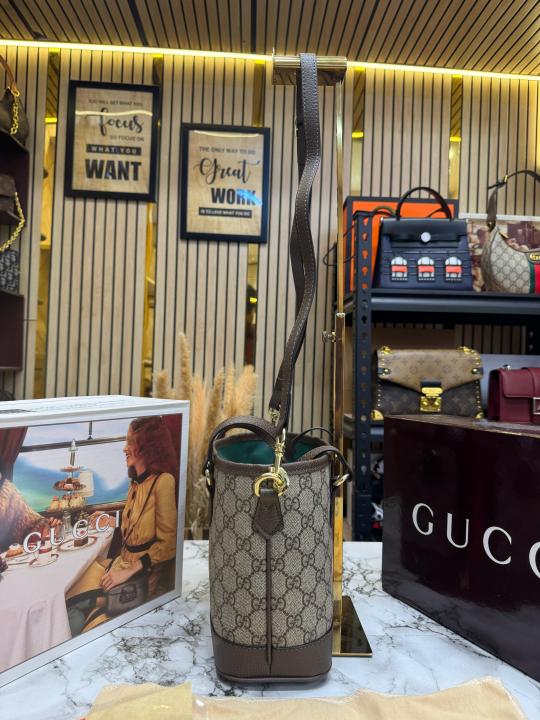 Gucc_i GG Supreme Tote Bag With Double Og Box And Dust Bag (836848)