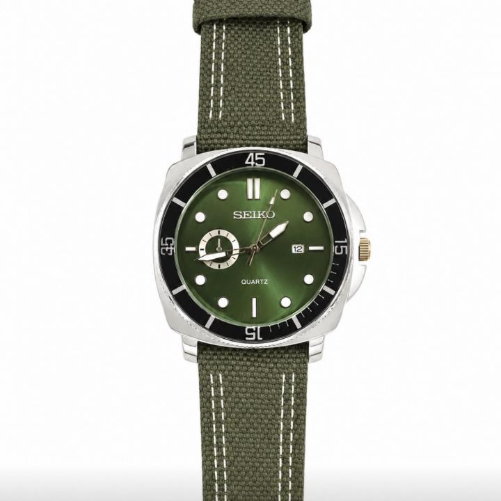 Seiko 5 Sports Belt Green