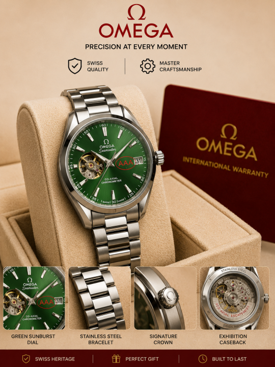 Omeg_a Seamaster Open Heart
