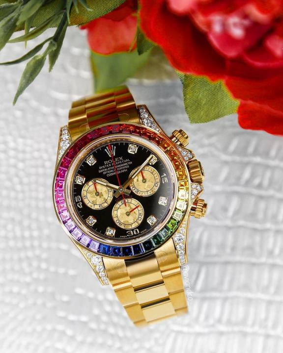 Role_x Oyster Perpetual Rainbow Gold