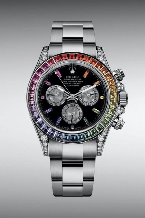 Role_x Oyster Perpetual Rainbow Silver
