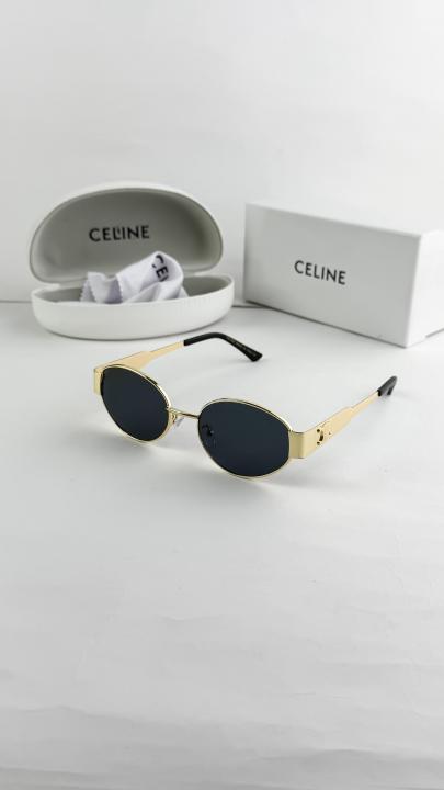 CELINE gold BLACK 1006