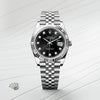 Rolee_x Oyster Perpetual Date Just Diamond Silver-Black-Diamond