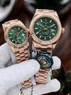 Rolex_Couple_Sky_Dweller_Rosegold_Green