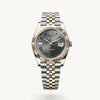 Rolex Date Just 41 Silver Gold Wimbeldon Dial Semi ETA