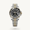 Rolex GMT Master II Silver Gold Black Dial Semi ETA