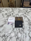 COAC_H EMBOSSED SIGNATURE WALLET WITH BOX AND DUST BAG (BLACK-60223)