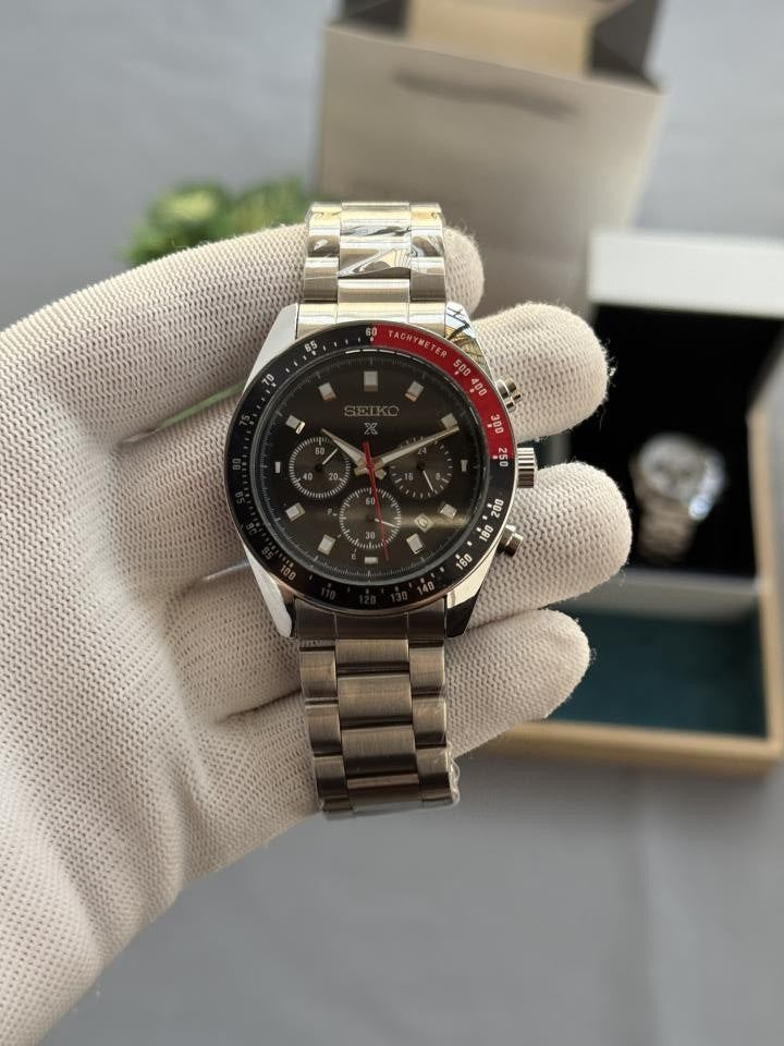Seik_o Prospex Speedtimer All Chronograph Working Black W375