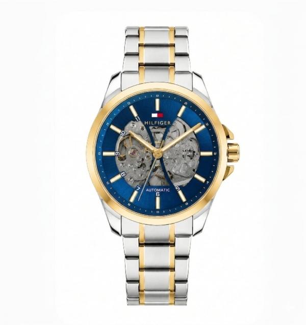 Tommy_Hilfiger_Automatic_Chain_Twotone-Blue