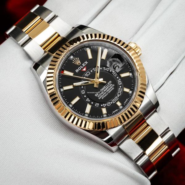 ROLE X SKY DWELLER SWISS MOVEMENT WORKING LIKE AUTO 328