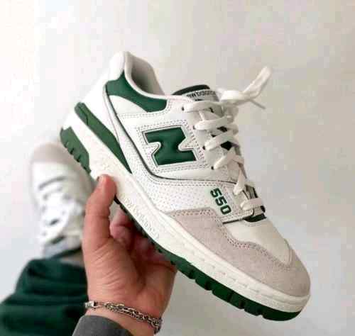 neww balancee 550 WHITE GREEN for her