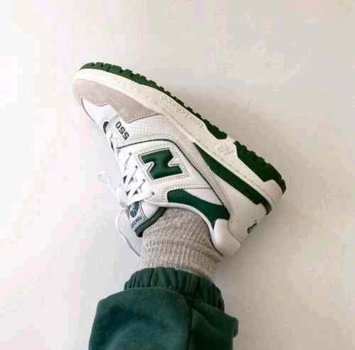 neww balancee 550 WHITE GREEN for her